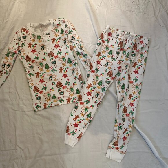 Roller Rabbit Kids Pajama Set Gingerbread - Christmas / Holiday! - Picture 1 of 5